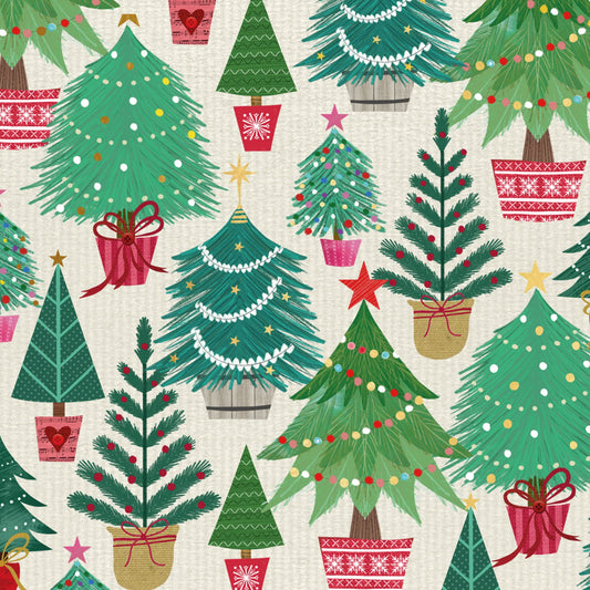 Christmas Tree Montage Christmas Cards